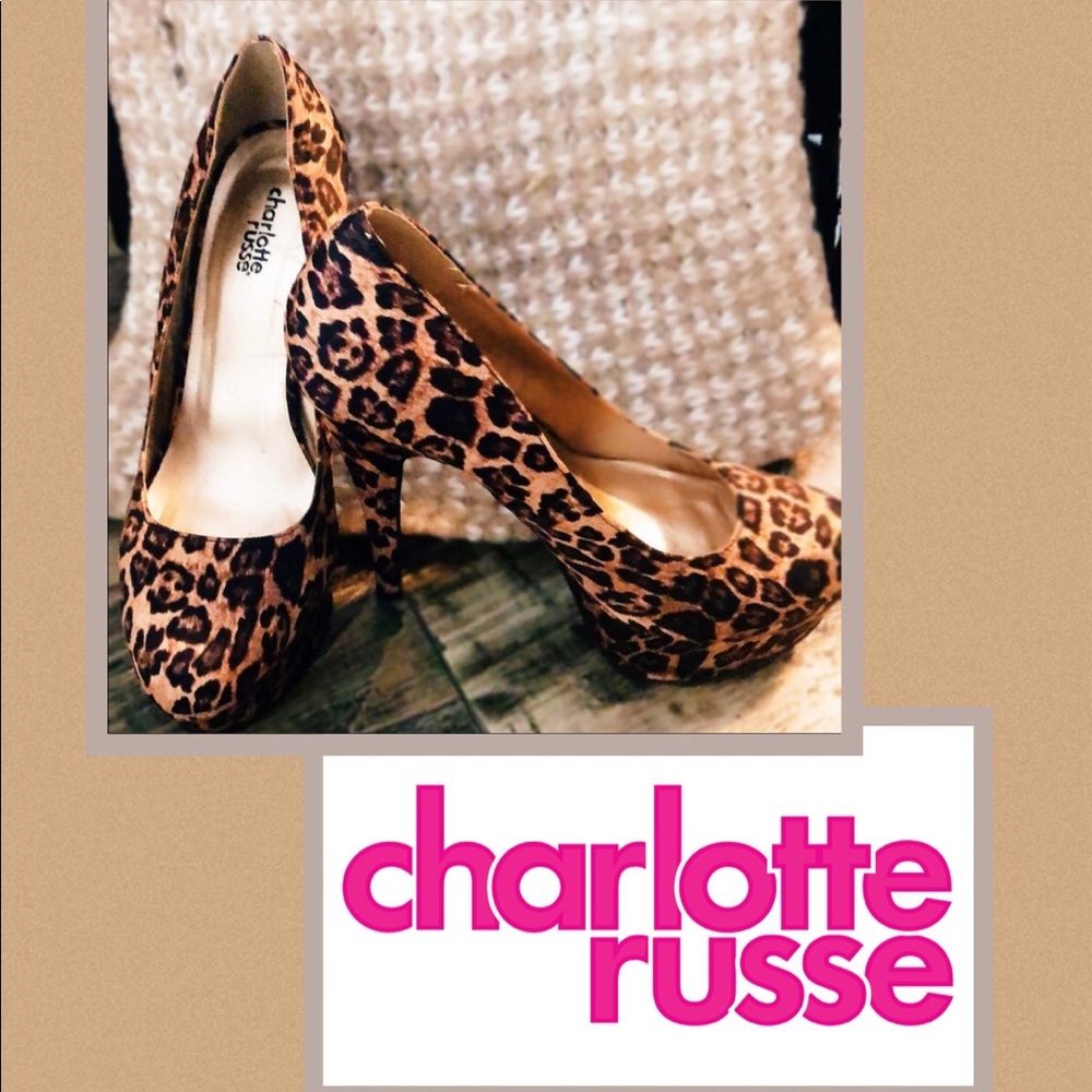 🐆Cheetah Print Charlotte Russe Heels
